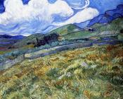 文森特 威廉 梵高 : 越过围墙眺望群山